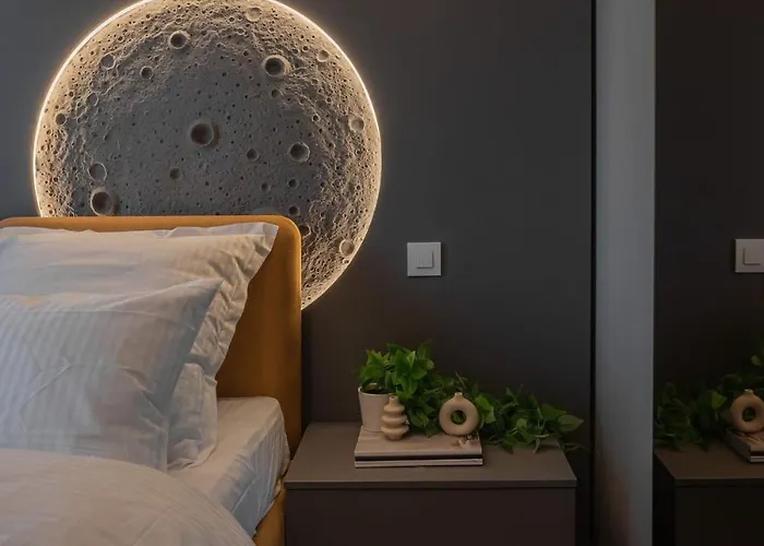 Sky Vibes Aviatiei, Private Park Apartman *